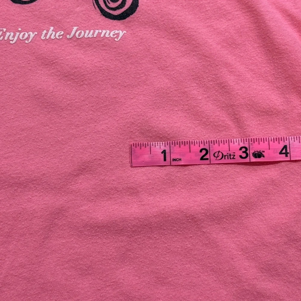 Old Navy Girls Short Sleeve Graphic Shirt Living My Best Life - Size L|G (10-12)
